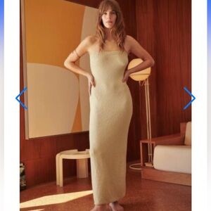 Free People Beach Rio Sweater Maxi strapless